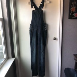 Skinny overalls